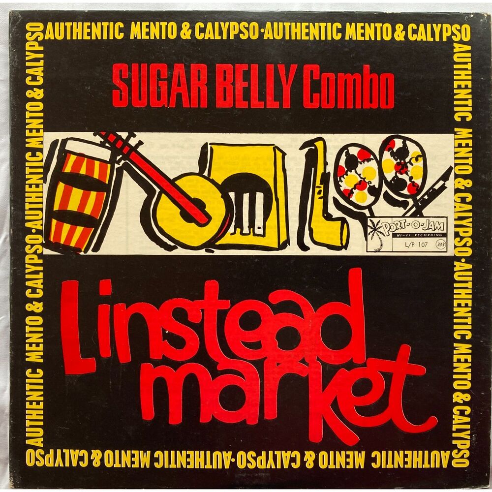 Sugar Belly Combo Linstead Market Authentic Nento & Calypso Jamaican LP Vinyl VG